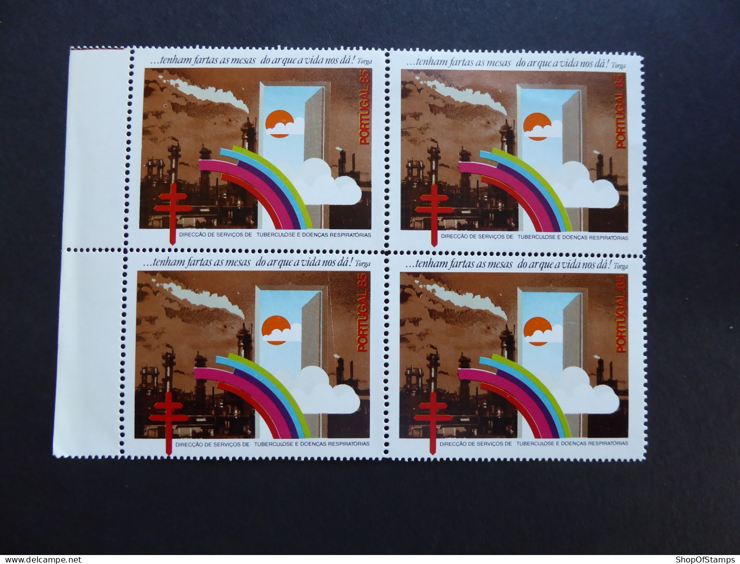 PORTUGAL 85 CHARITY STAMPS  On TB BL4 Mint - Vignettes De Fantaisie