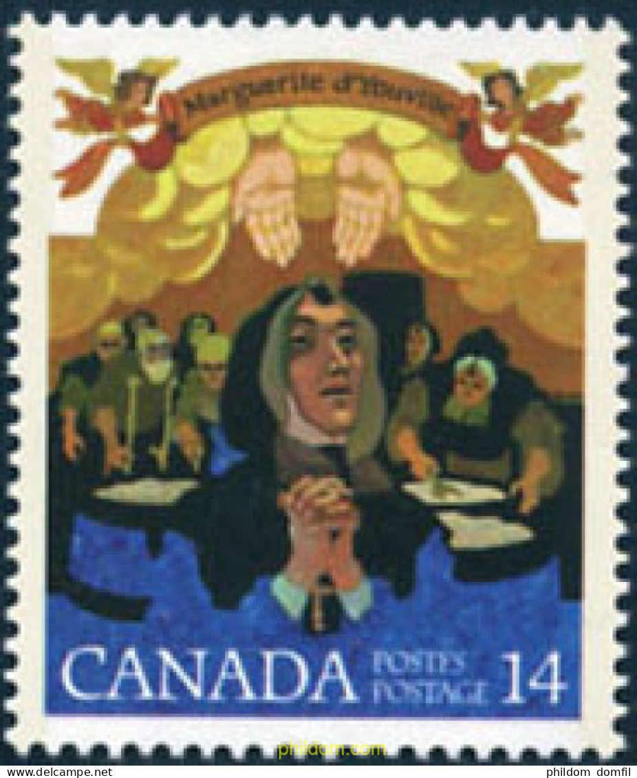 130101 MNH CANADA 1978 MARIA MARGUERITE D'YOUVILLE - Andere & Zonder Classificatie