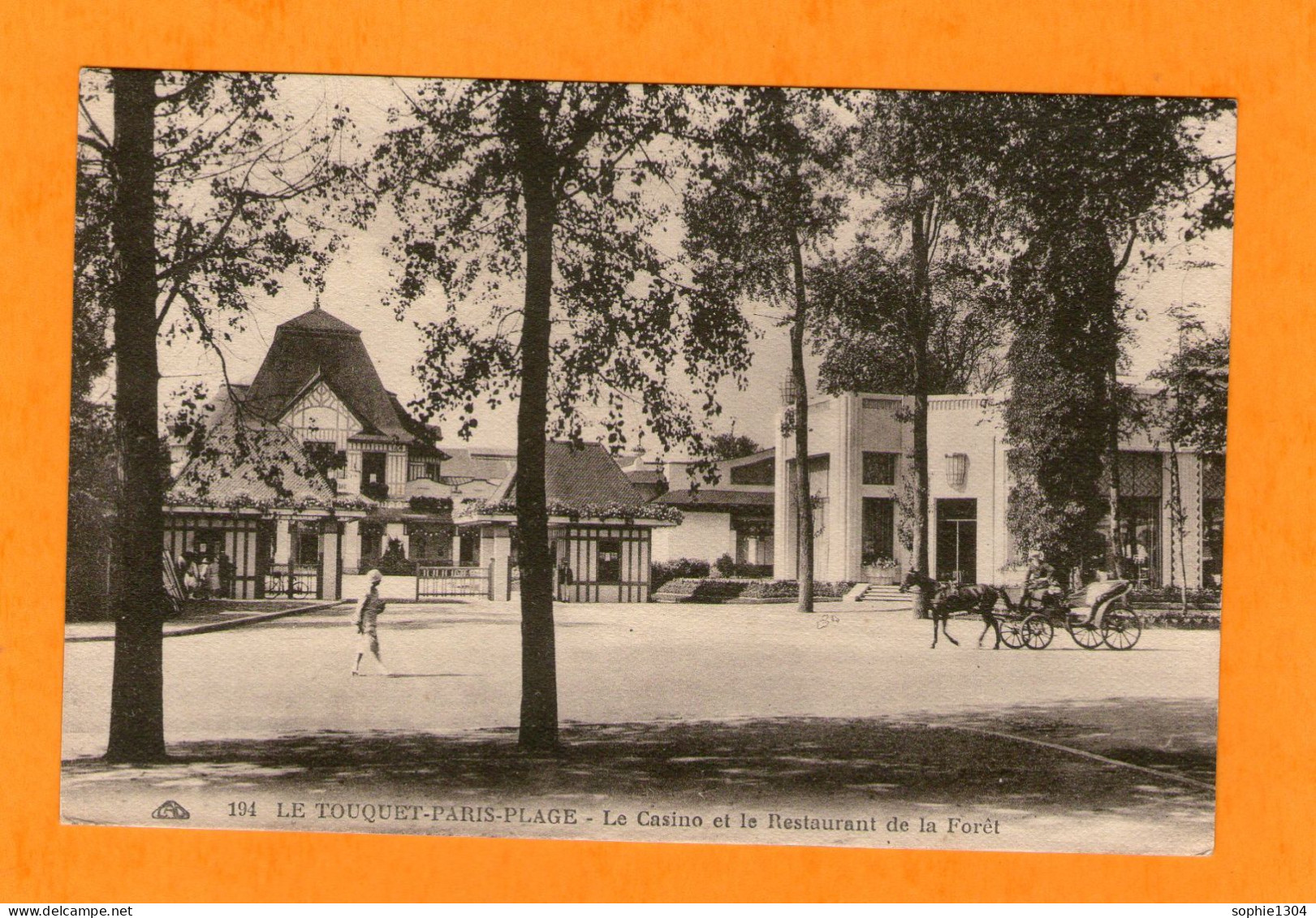 LE TOUQUET-PARIS-PLAGE - Le Casino Et Le Restaurant De La Forêt - - Casino'