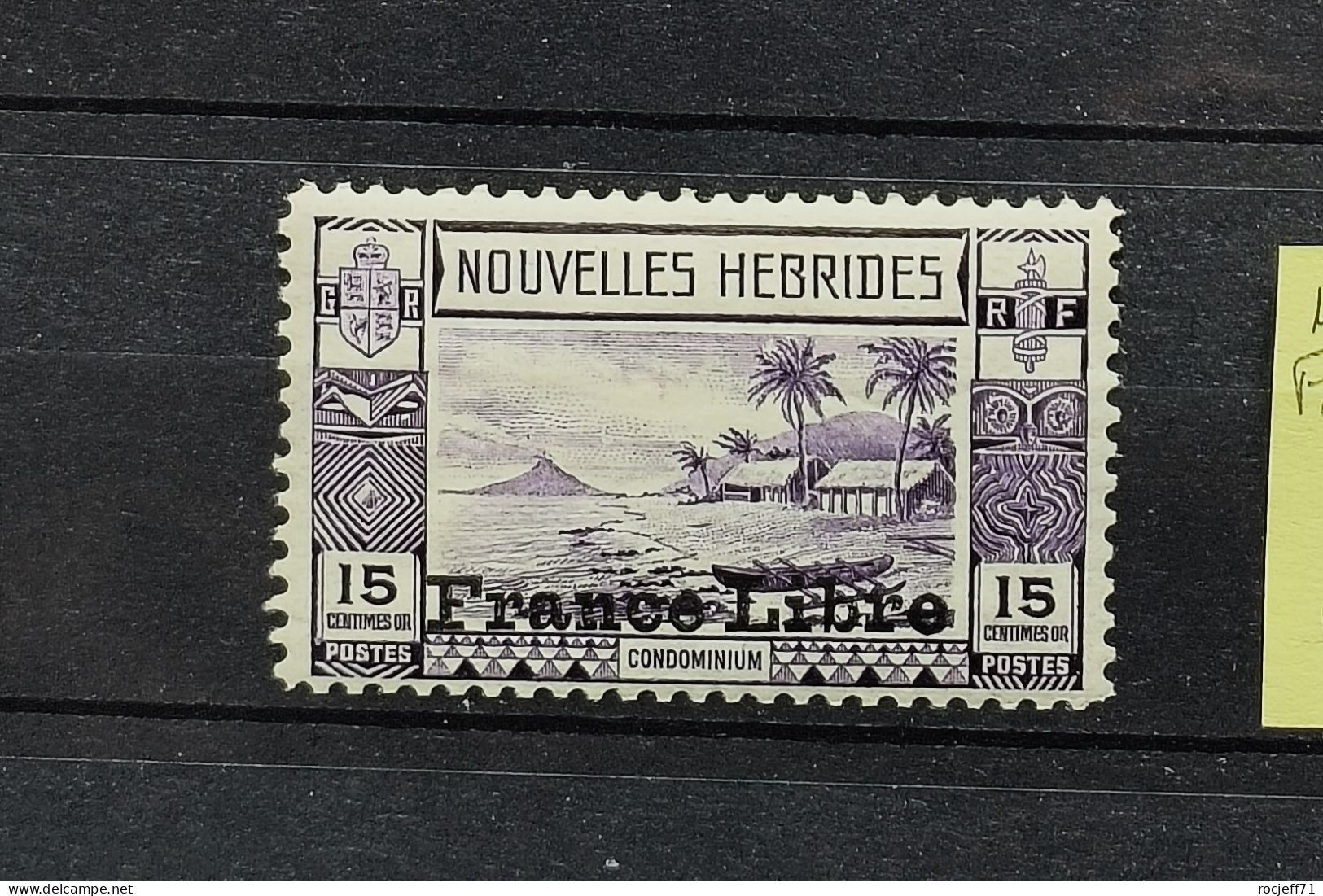 04 - 23 // New Hebrides - Nouvelles Hébrides - N° 126 ** - MNH - France Libre - Cote : 21 Euros - Nuovi