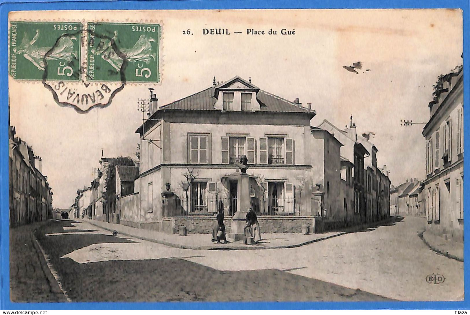 95 - Val D'Oise - Deuil - Place Du Gue (N12662) - Deuil La Barre