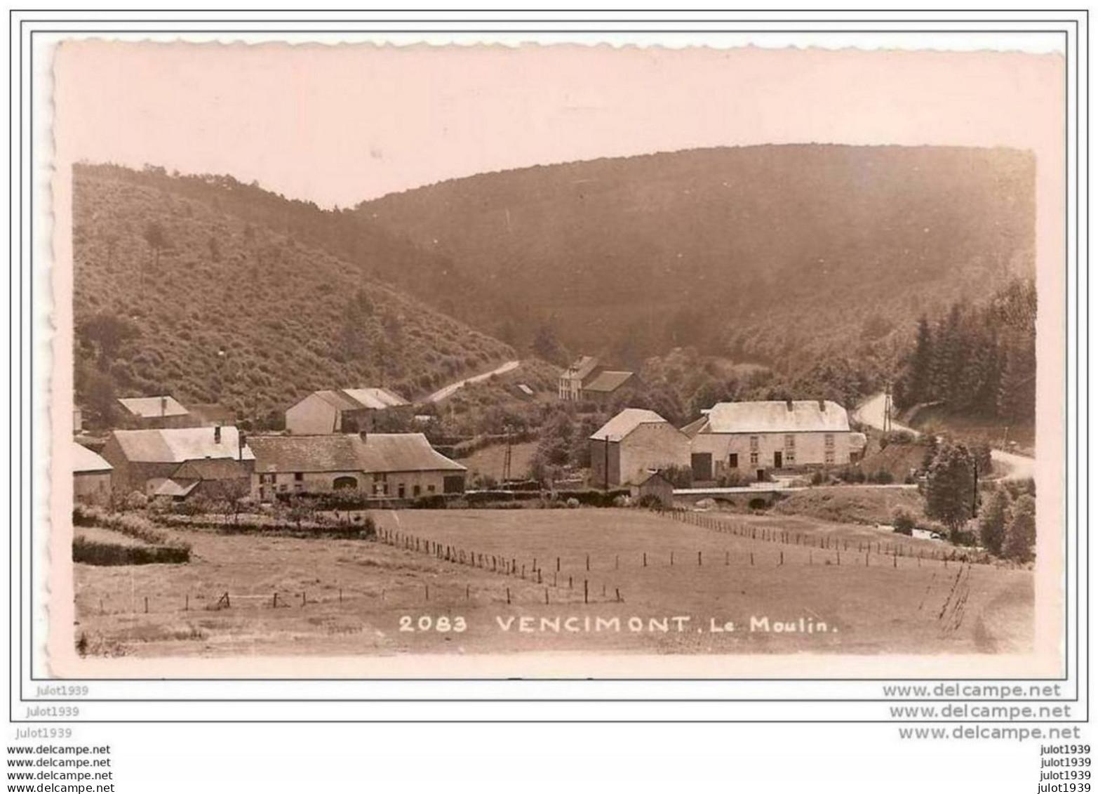 Julot1939 .  VENCIMONT ..-- Le MOULIN . - Gedinne