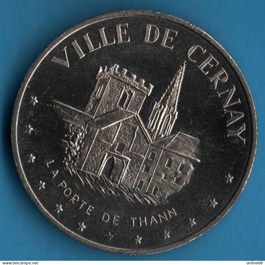 FRANCE ALSACE CERNAY 3 ECUS 1995 LA PORTE DE THANN - Euros Des Villes