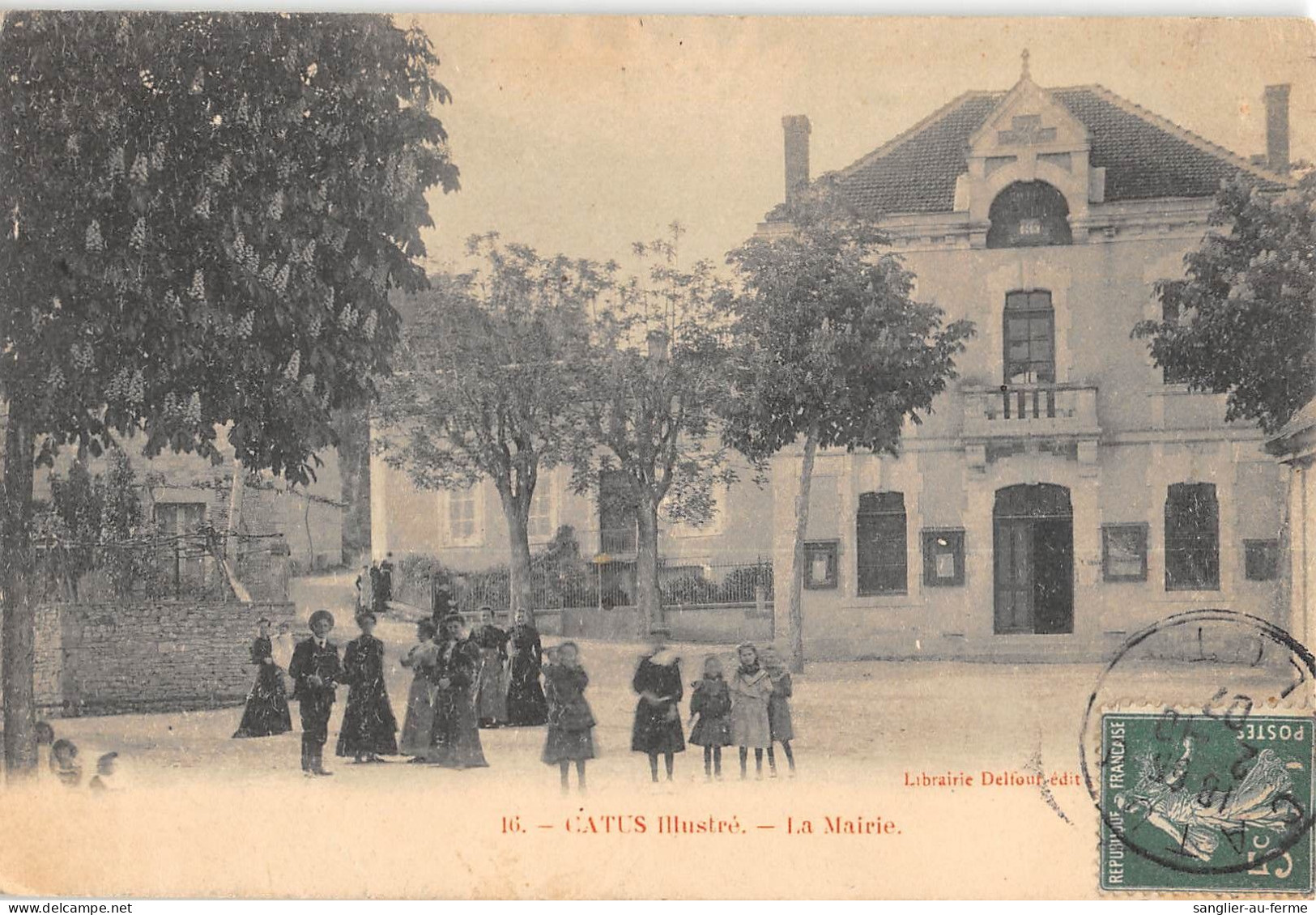 CPA 46 CATUS LA MAIRIE - Other & Unclassified