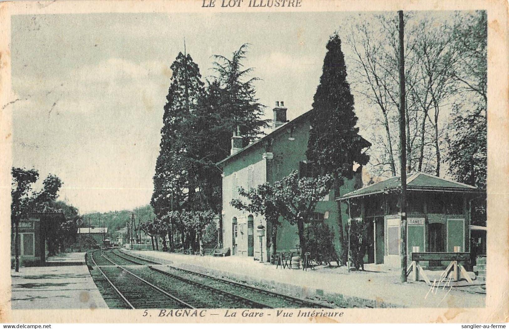 CPA 46 BAGNAC LA GARE - Other & Unclassified