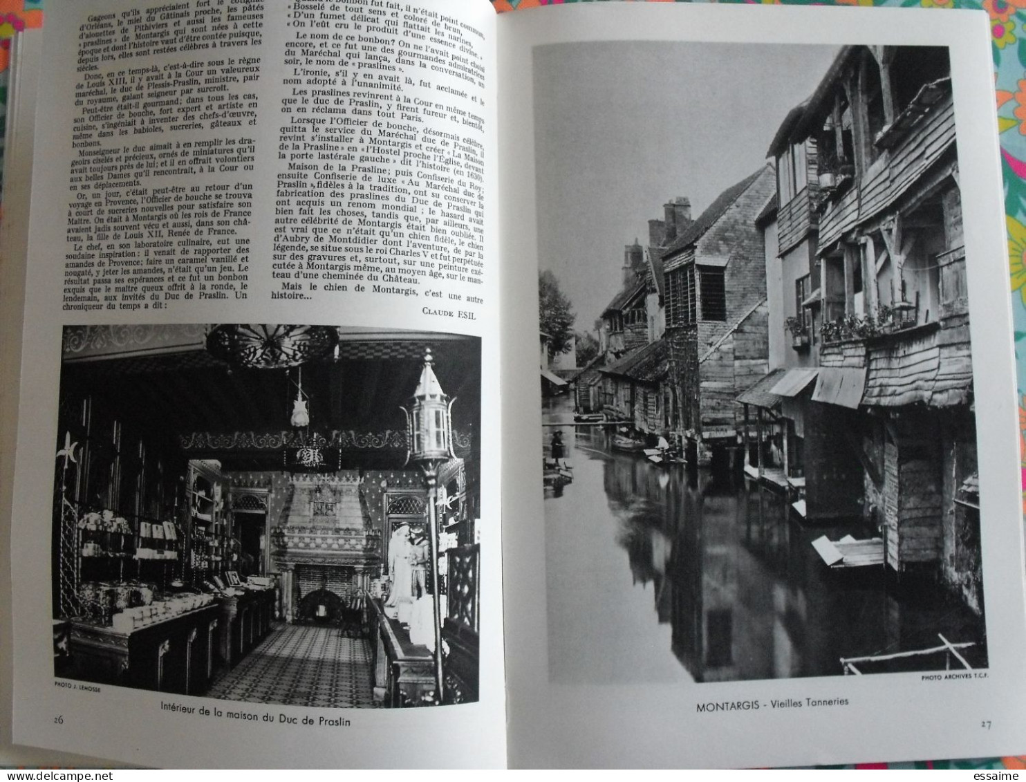 La France à table n° 94. 1962. Loiret. Orléans olivet beaugency sully gien briare montargis boesse cléry. gastronomie