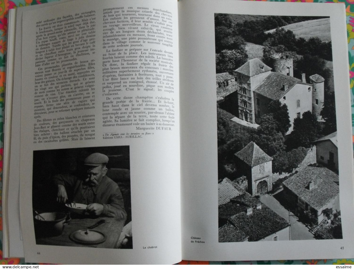 La France à table n° 163. 1972. Lot-et-Garonne. agen nerac villeneuve puymirol villereal marmande fumel. gastronomie