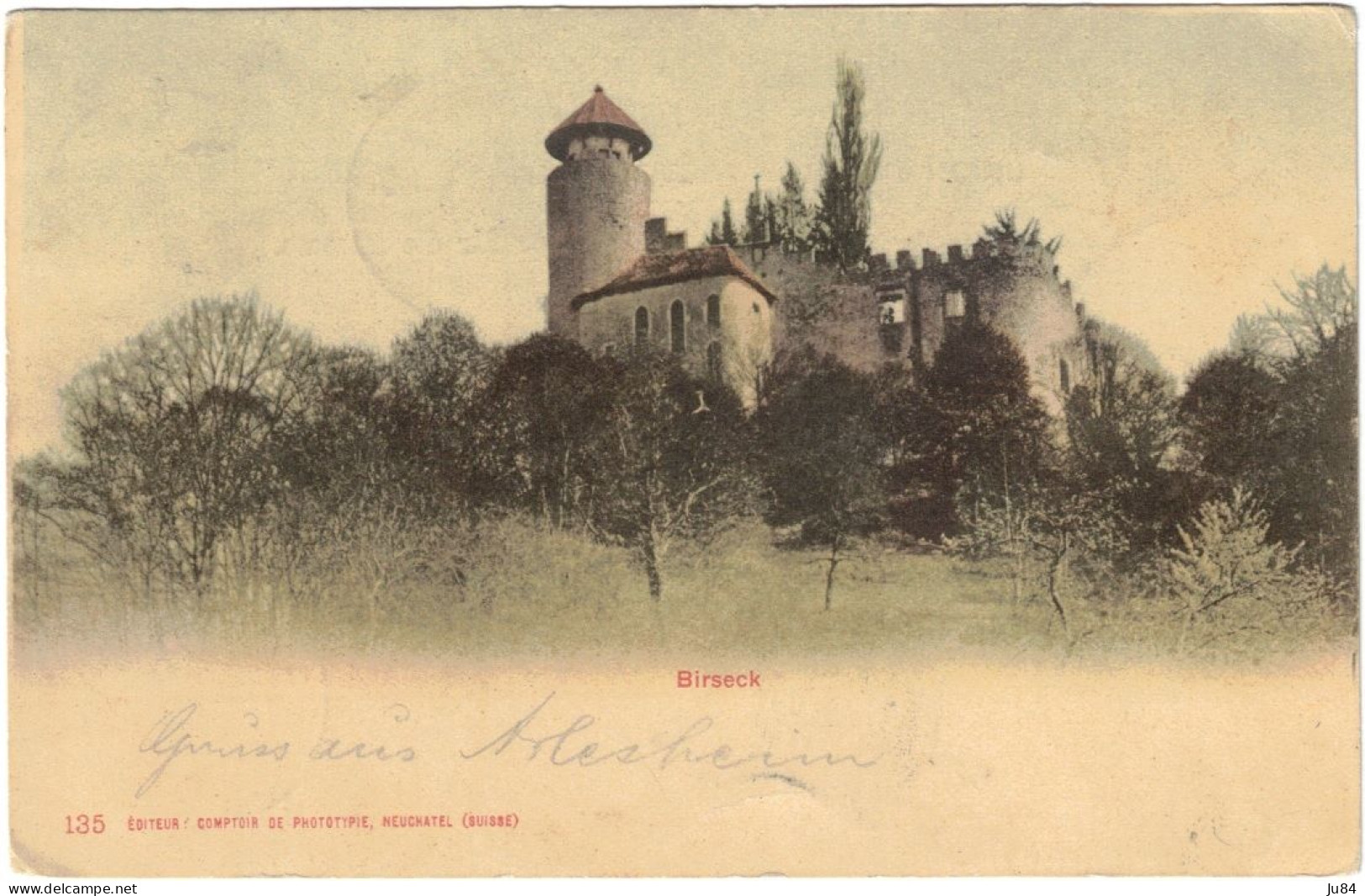 Suisse - Bâle-Campagne - Birseck - Carte Postale Pour Muttenz (Suisse) - 13 Janvier 1901 - Muttenz
