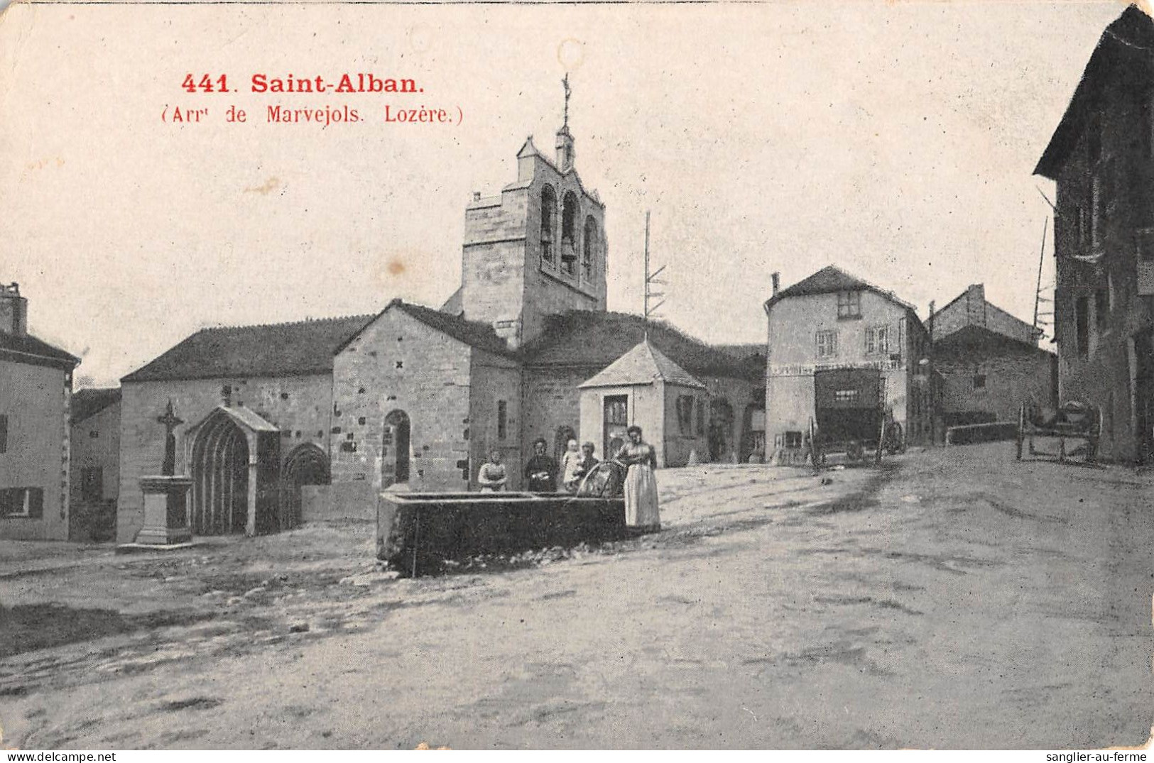 CPA 48 SAINT ALBAN - Autres & Non Classés