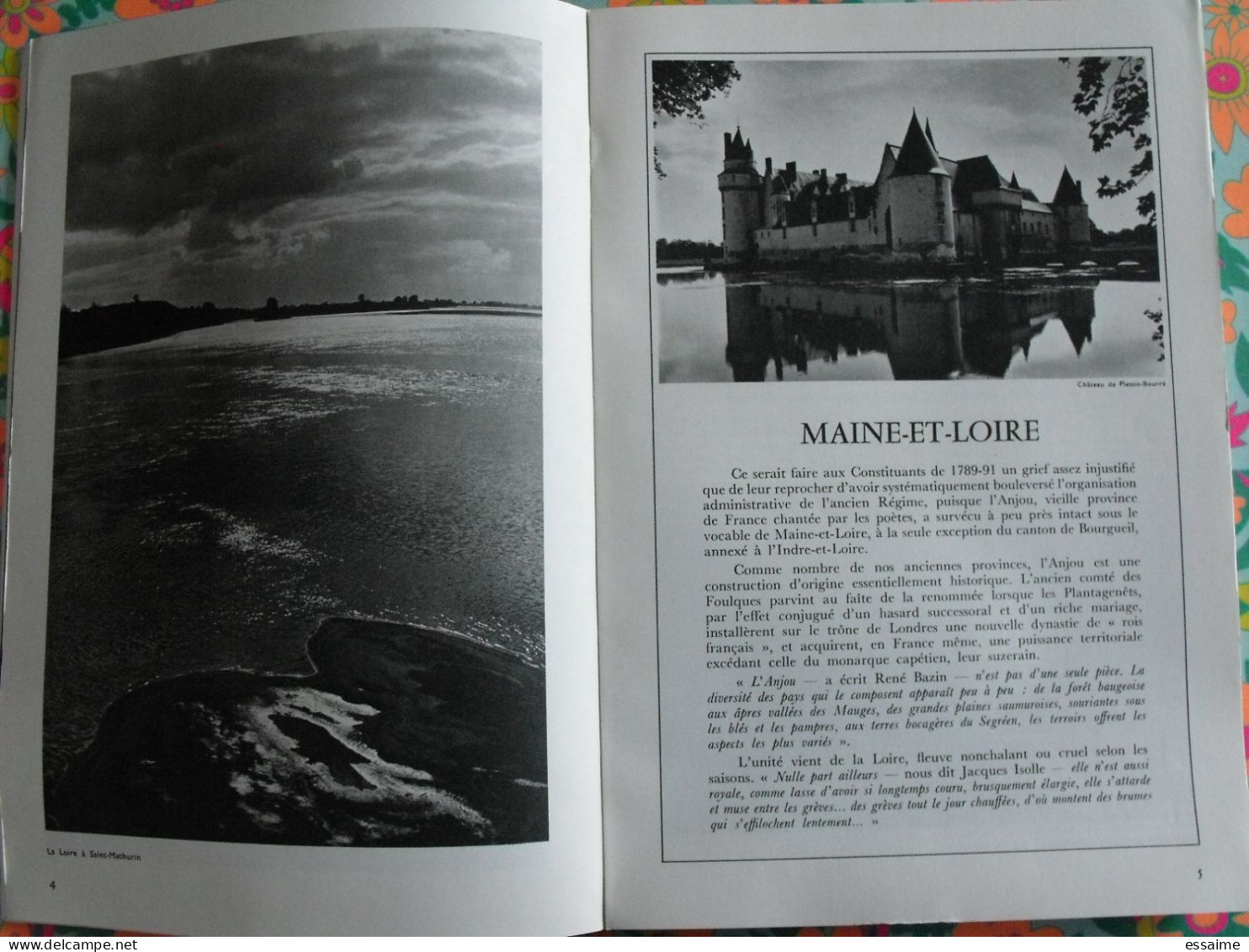 La France à Table N° 172. 1973. Maine-et-Loire. Angers Durtal Baugé Saumur Cholet Brissac Montreuil-bellay . Gastronomie - Tourism & Regions