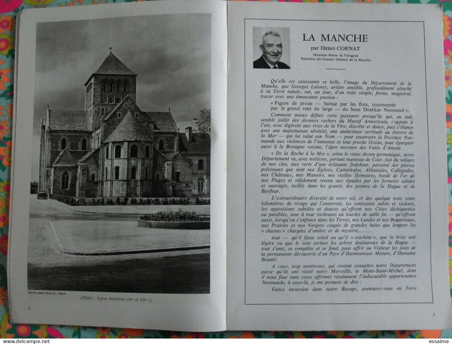 La France à Table N° 105. 1963. Manche. Saint-lo Cérisy Carentan Cherbourg Flamanville Urville. Gastronomie - Tourism & Regions