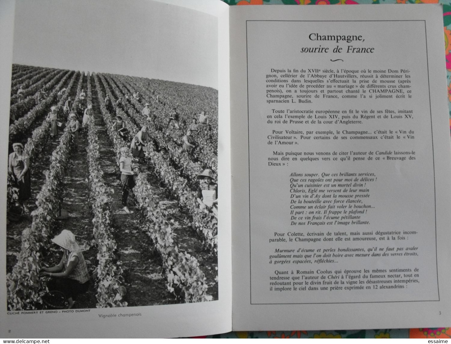 La France à Table N° 114. 1965. Marne. Chalons L'épine Reims Chatillon Hautvillers Vertus Sézanne Vitry Ay. Gastronomie - Tourism & Regions