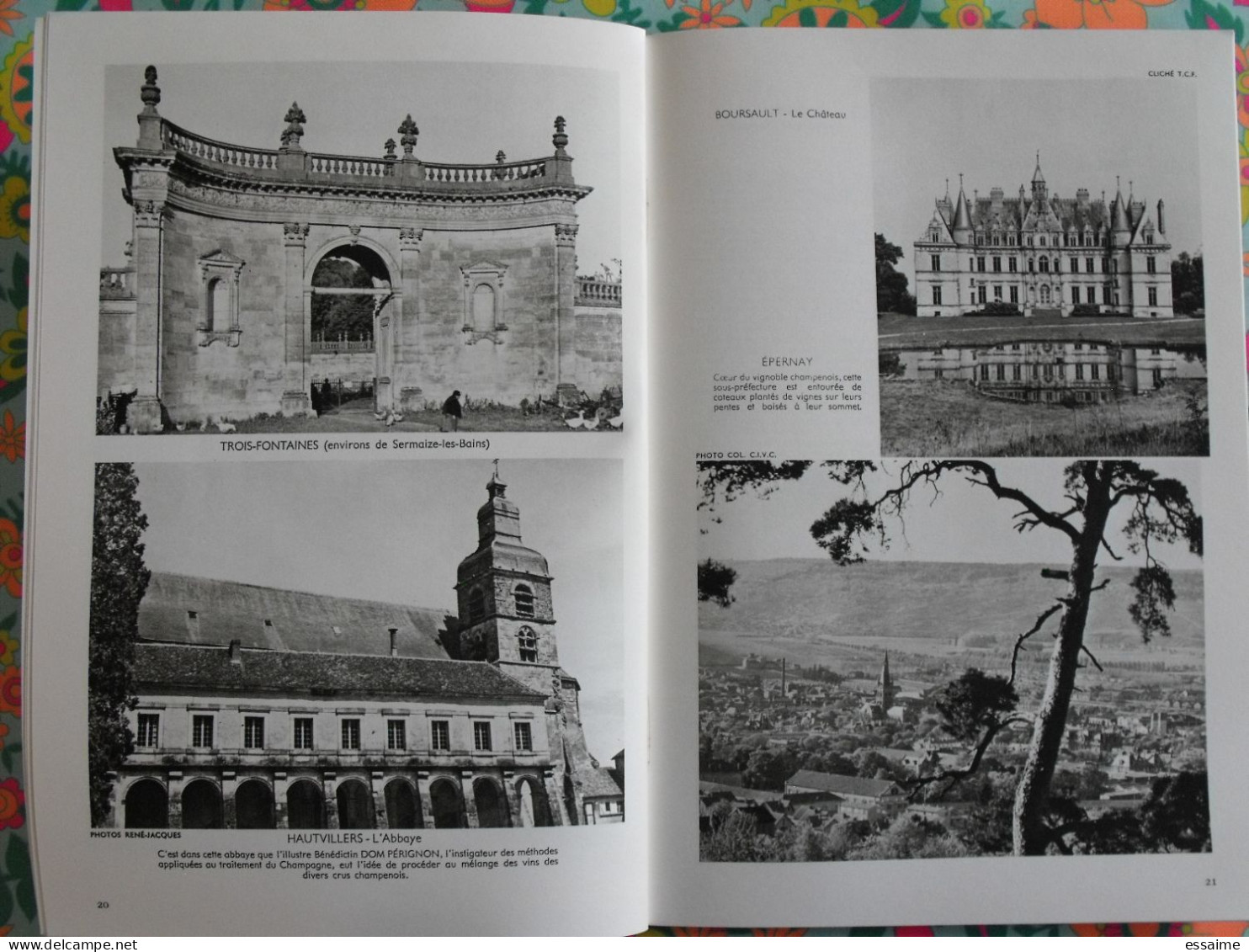 La France à table n° 114. 1965. Marne. chalons l'épine reims chatillon hautvillers vertus sézanne vitry ay. gastronomie