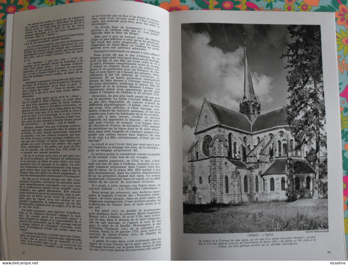 La France à table n° 114. 1965. Marne. chalons l'épine reims chatillon hautvillers vertus sézanne vitry ay. gastronomie