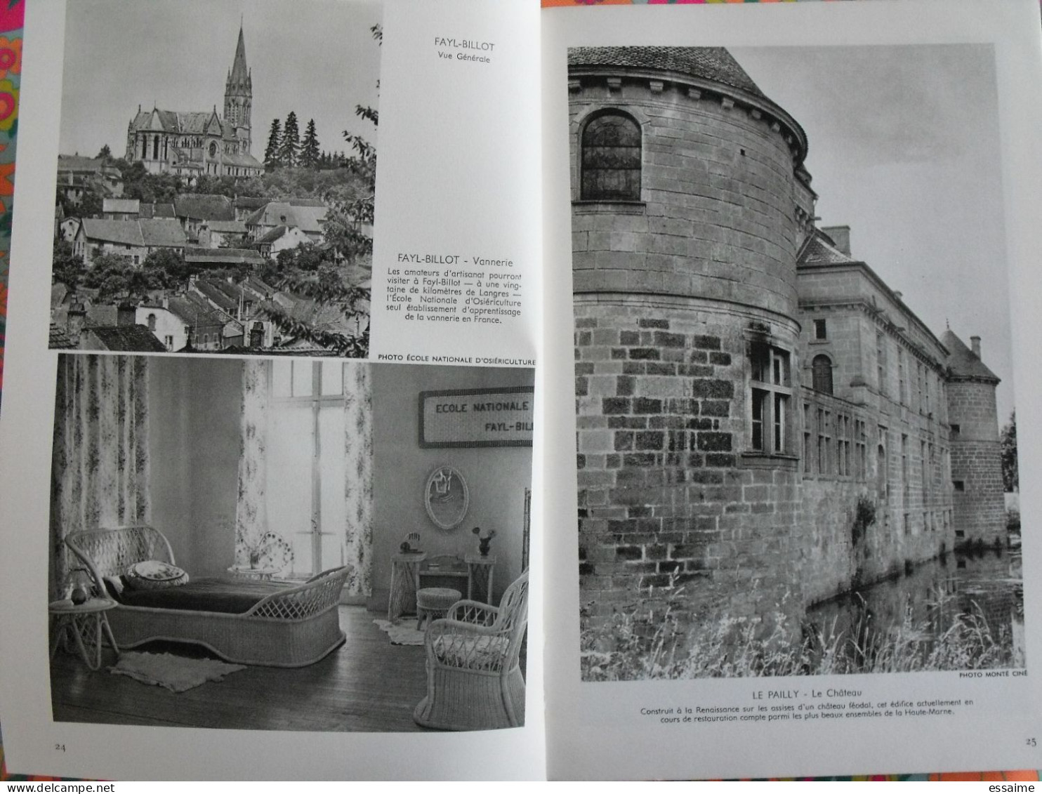 La France à table n° 116. 1965. Haute-Marne. chaumont joinville donjeux vignory bourbonne langres prangey. gastronomie