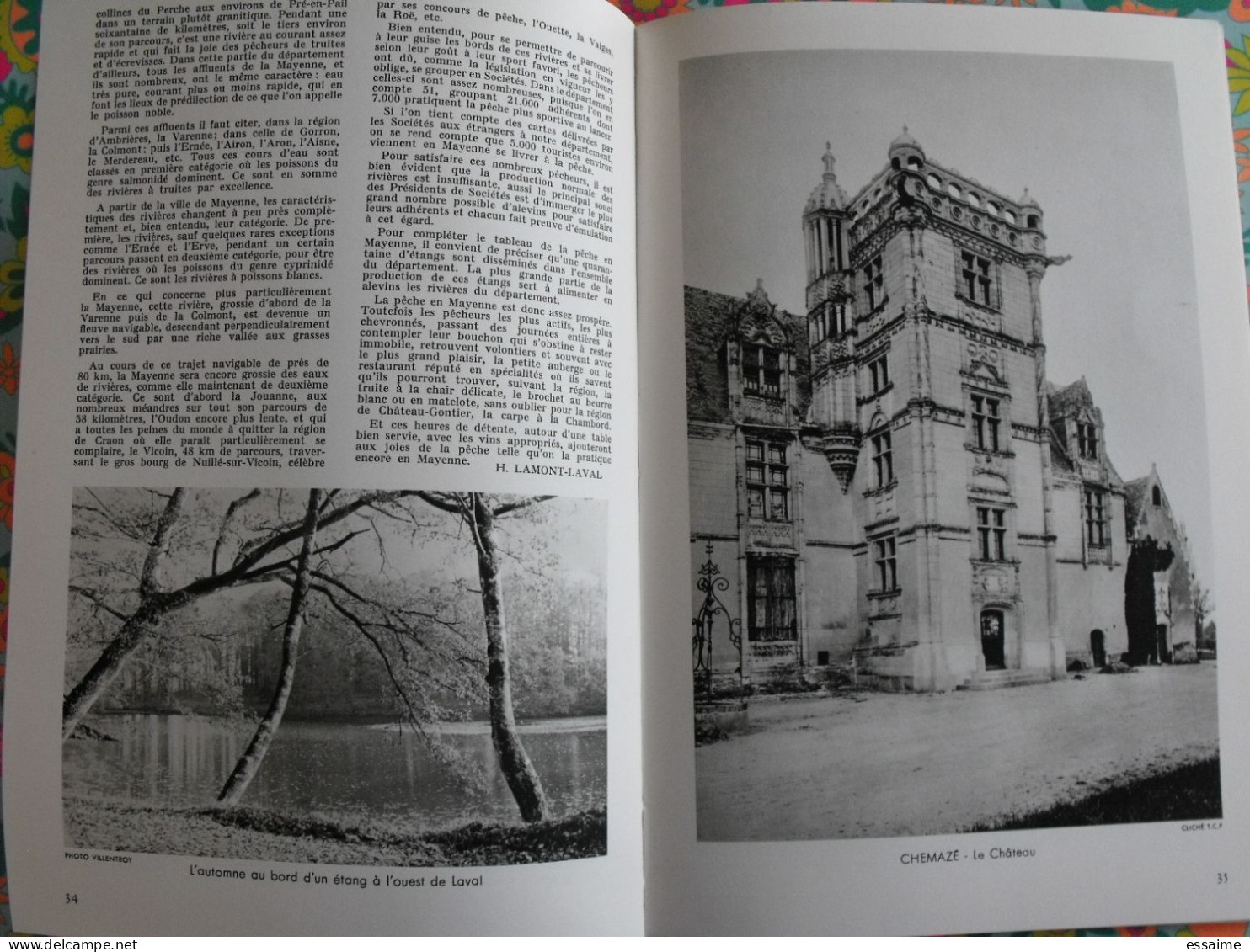 La France à table n° 102. 1963. Mayenne. laval daon chateau-gontier jublains mézangers st cénéré chemazé. gastronomie