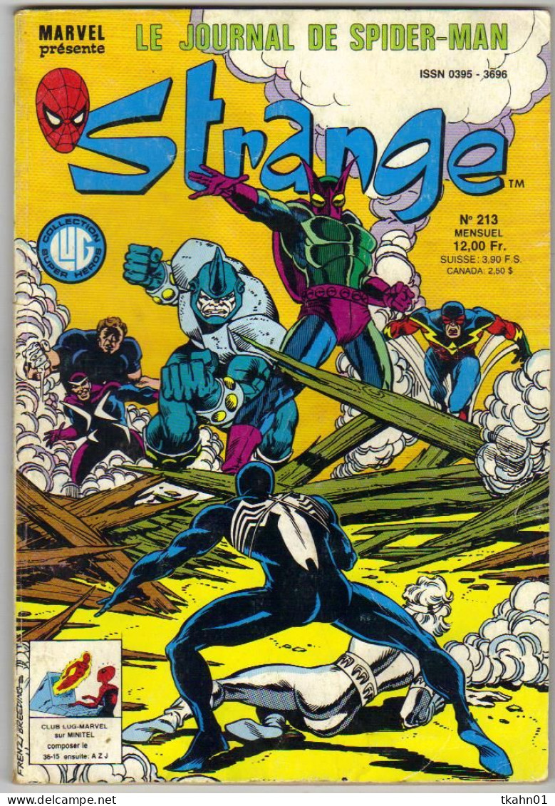 STRANGE N° 213 " LUG " DE 1987 - Strange