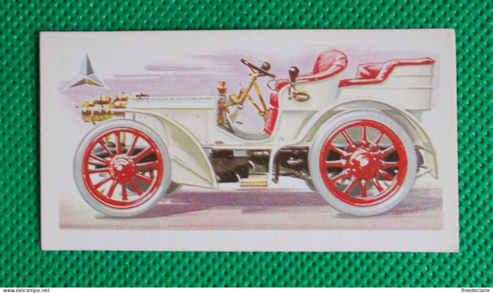 Trading Card - Brooke Bond Tea- History Of The Motor Car - 1901 Mercede 35 HP 6 Litres (6,8 X 3,7)-Série 50 - N° 6 - Moteurs