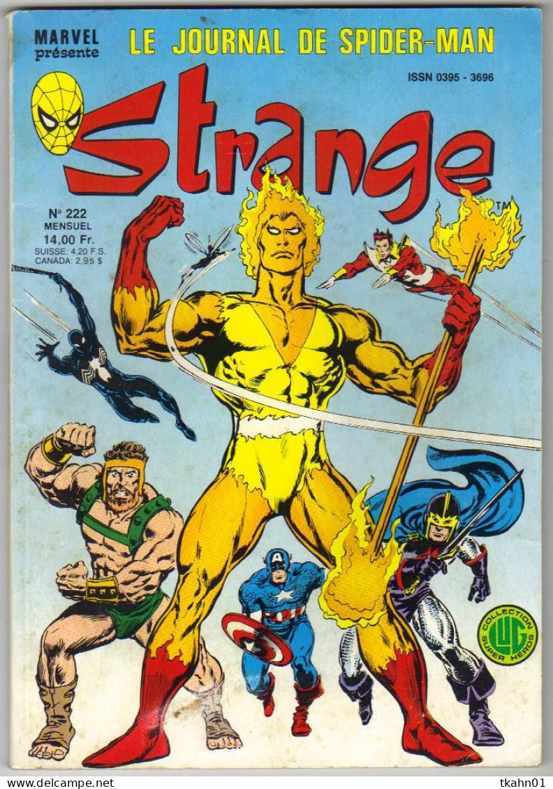 STRANGE N° 222 " LUG " DE 1988 - Strange