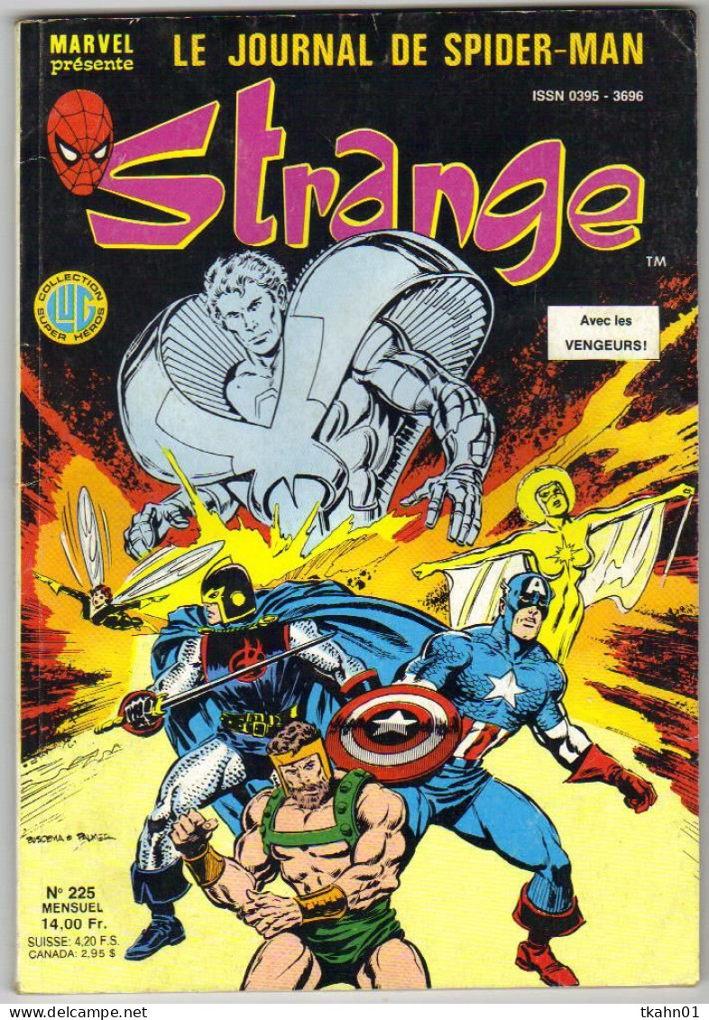 STRANGE N° 225 " LUG " DE 1988 - Strange