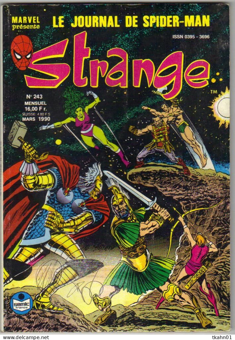 STRANGE N° 243 " SEMIC " DE 1990 - Strange