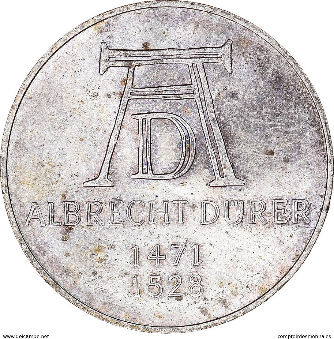 Monnaie, République Fédérale Allemande, 5 Mark, 1971, Munich, Germany, TTB+ - 5 Mark