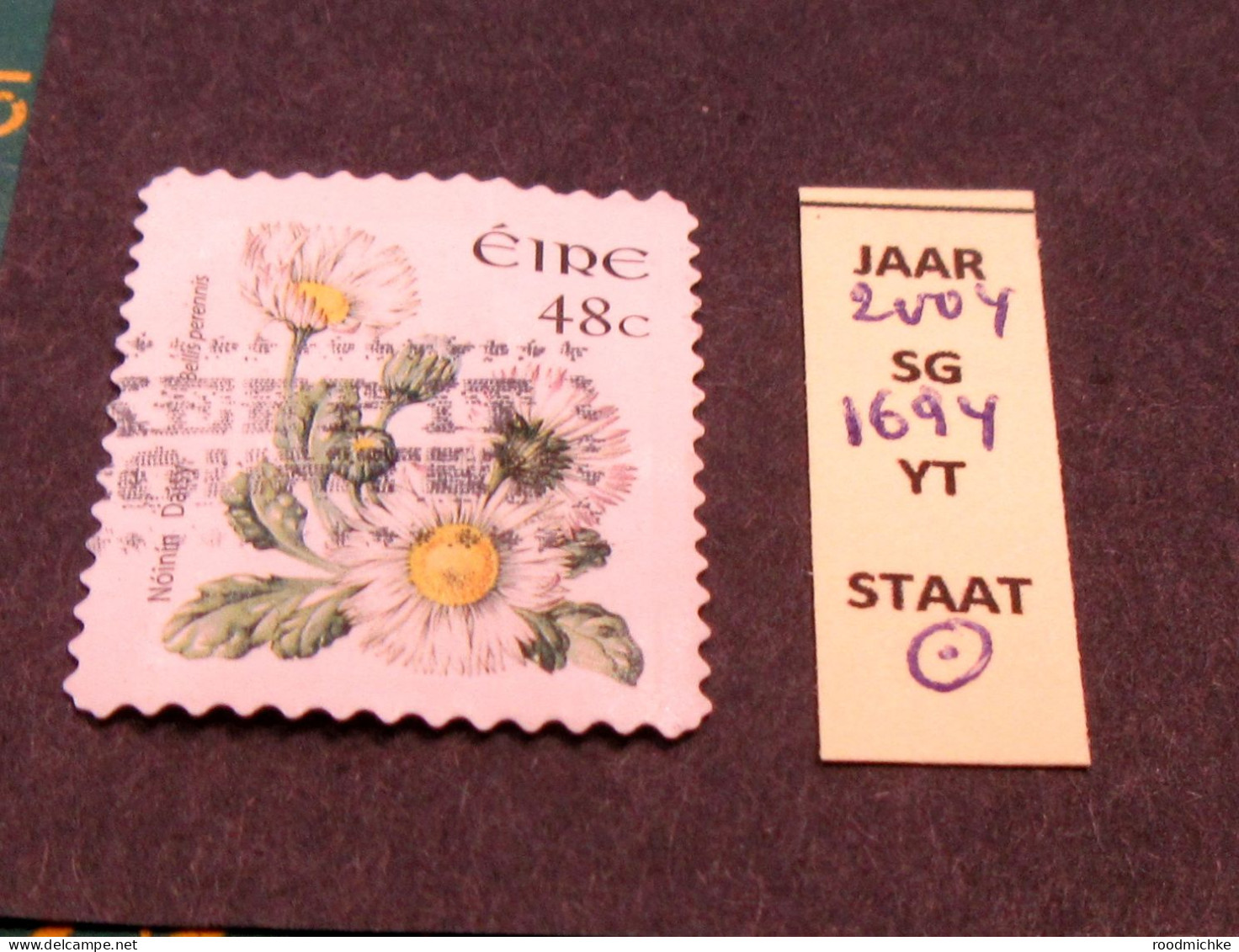 IERLAND  JAAR 2004 FLOWERS SG1694 USED - Usati