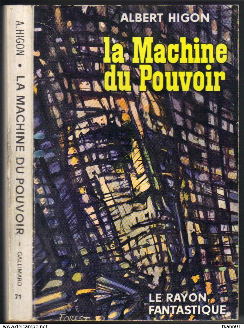 LE RAYON FANTASTIQUE N° 71 " LA MACHINE DU POUVOIR " DE 1960 - Le Rayon Fantastique