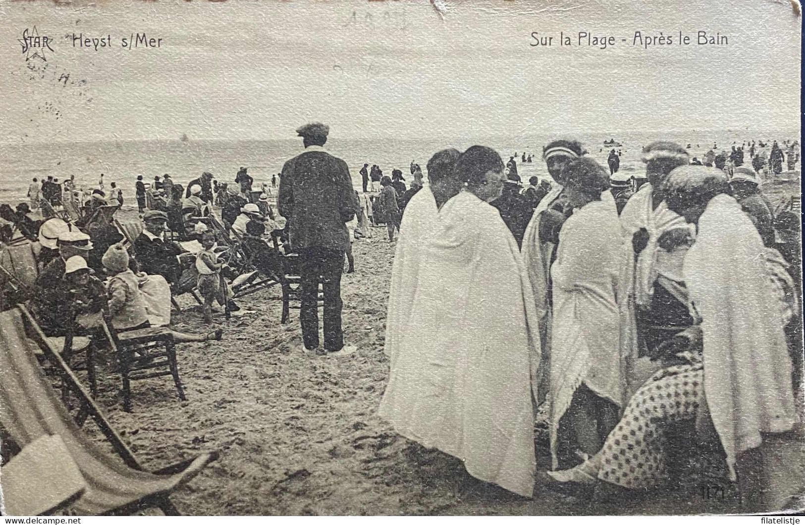 Heist Na Het Baden Op Het Strand - Heist