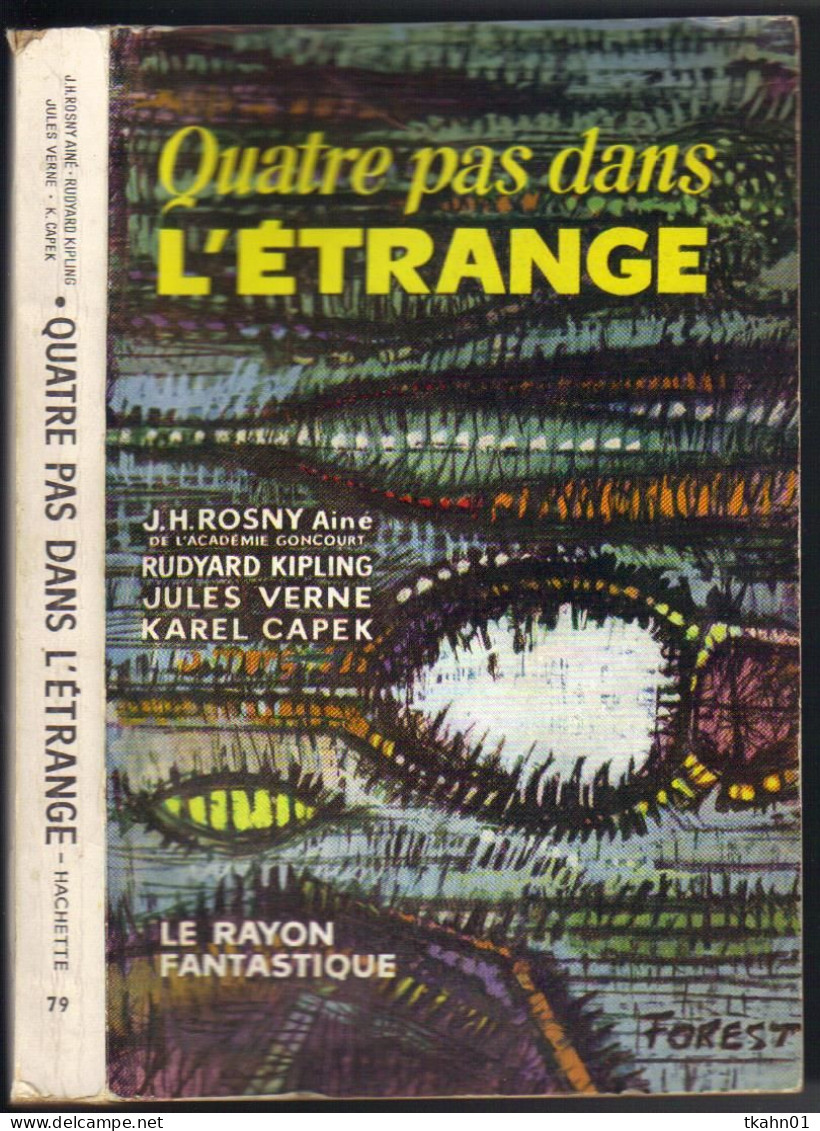 LE RAYON FANTASTIQUE N° 79 " QUATRE PAS DANS L'ETRANGE " DE 1961 - Le Rayon Fantastique