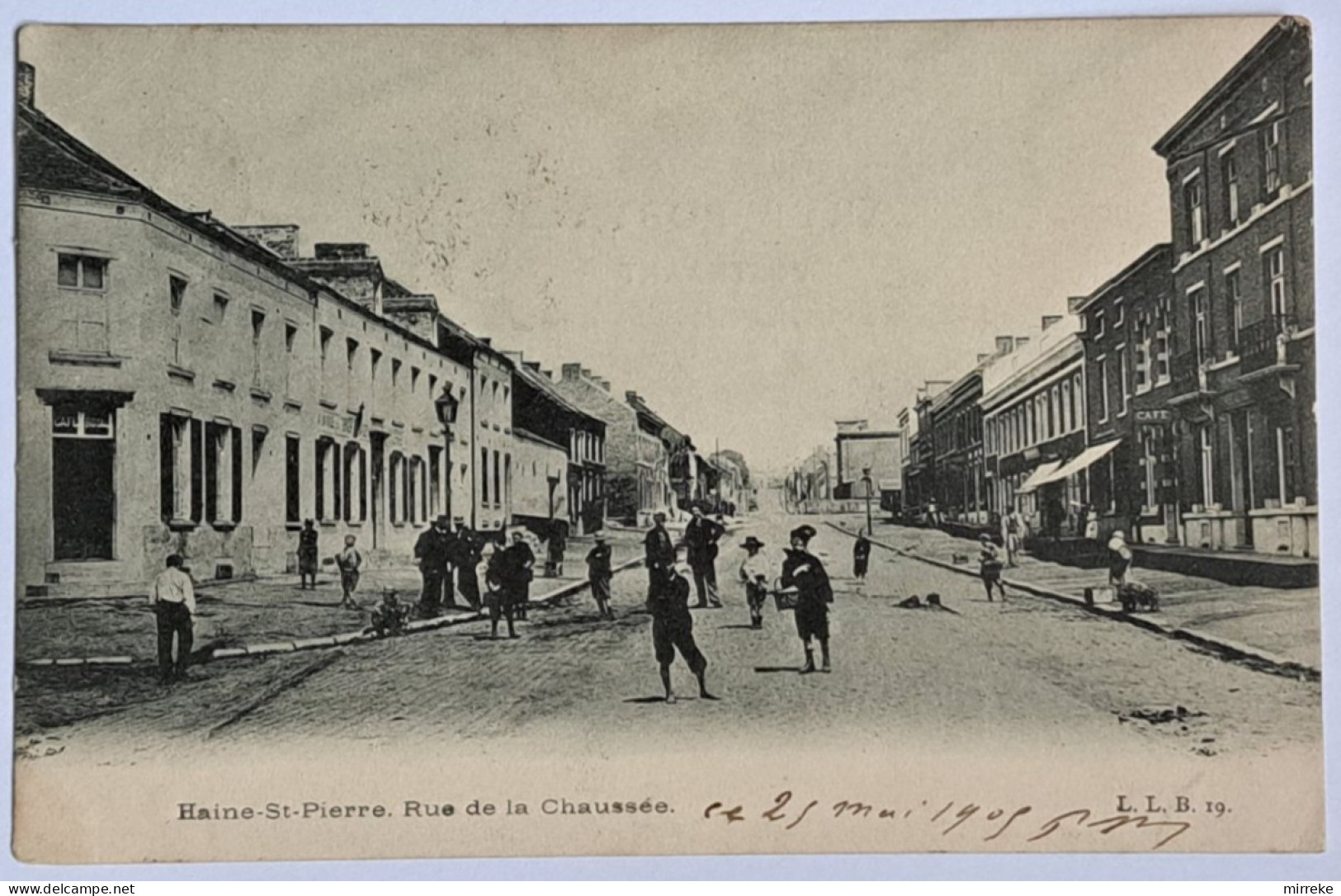 @J@  -  HAINE-ST-PIERRE -  Rue De La Chaussée    -  Zie / Voir Scan's - La Louvière