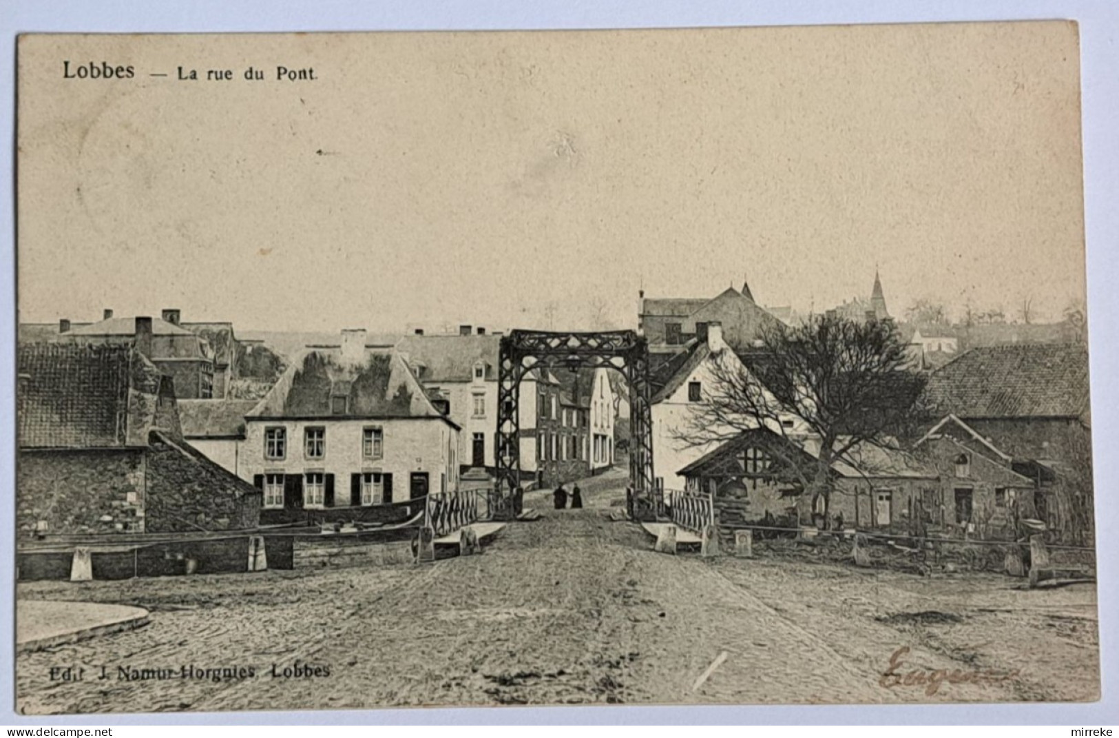 @J@  -  LOBBES  -  La Rue Du Pont    -  Zie / Voir Scan's - Lobbes