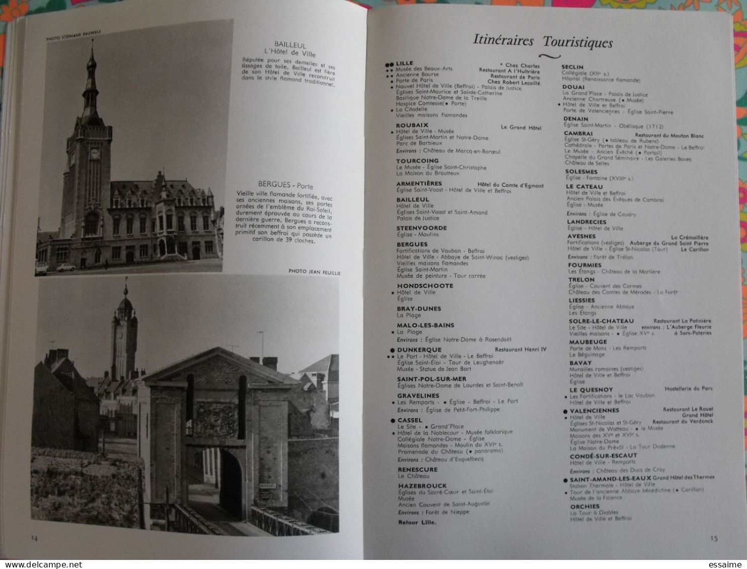 La France à table n° 111. 1964. Nord. Lille roubaix dunkerque cassel douai valenciennes malo bray denain. gastronomie