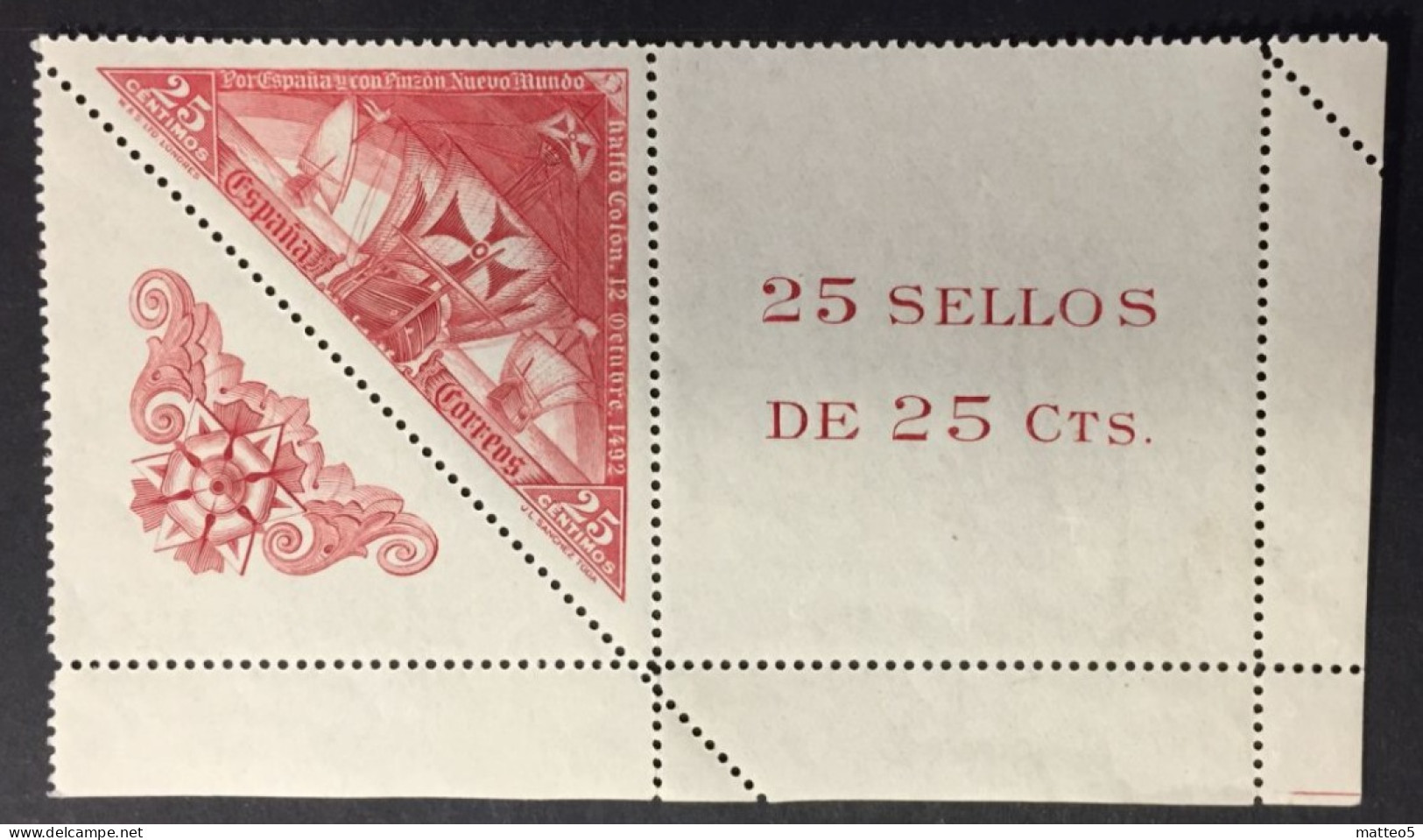 1930 - Spain - Discovery Of New Word ( America ) - 3 Stamps - New - F3 - Nuevos