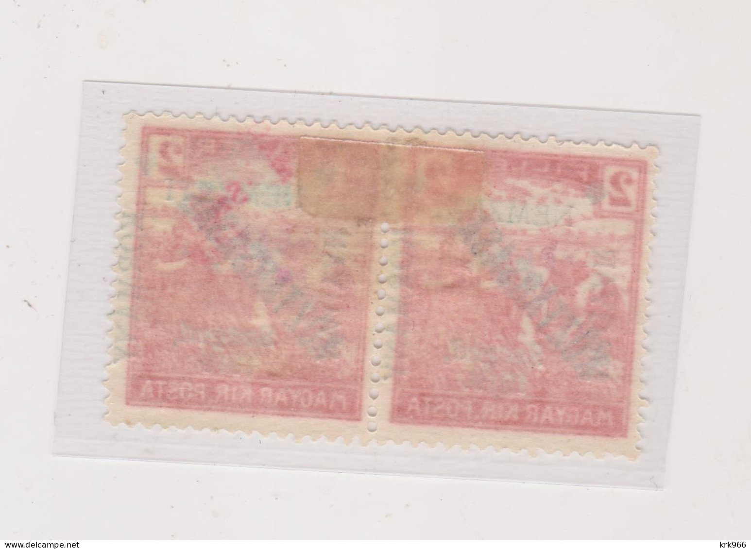 HUNGARY 1919 SZEGED SZEGEDIN Locals Mi 32 Pair  Hinged - Emissions Locales