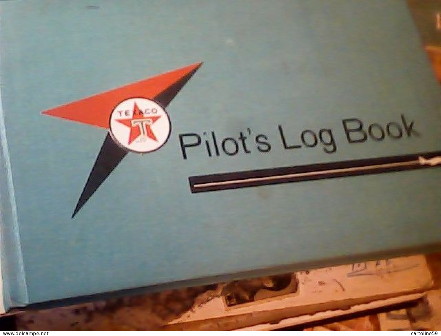 LIBRETTO TEXACO CARNET DE BORD DE PILOTE,  PILOT'S LOG BOOK, 1970 B NUOVO JI10806 - Certificados De Vuelo