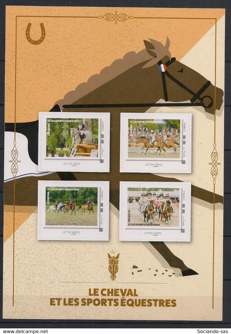 FRANCE - 2022 - Collector Le Cheval Et Les Sports équestres - Neuf Luxe ** / MNH / Postfrisch - Chevaux