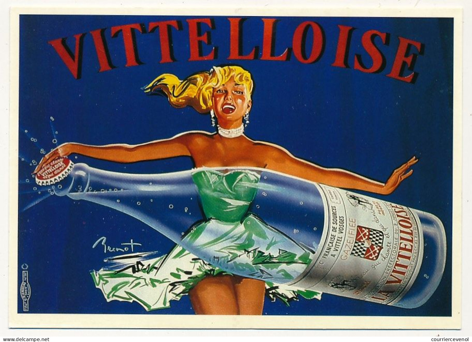 CPM - Villelloise  - Affiche De Brenot 1955 - Ed. Nugeron - Werbepostkarten