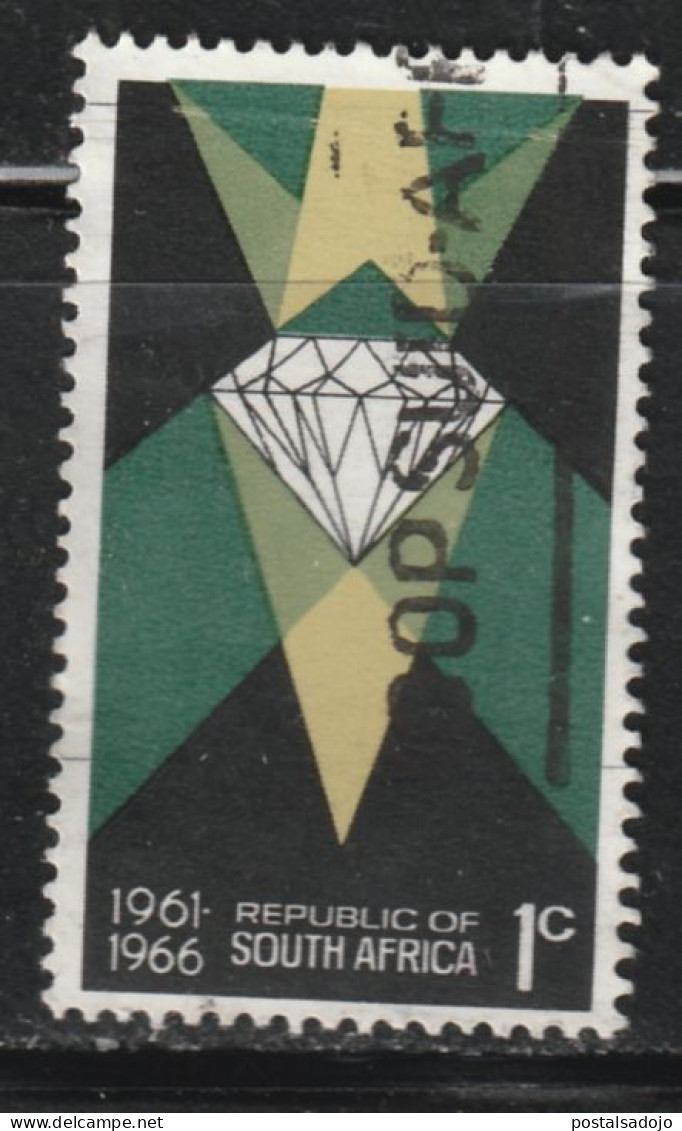 AFRIQUE DU SUD 277 // YVERT 298  // 1966 - Used Stamps