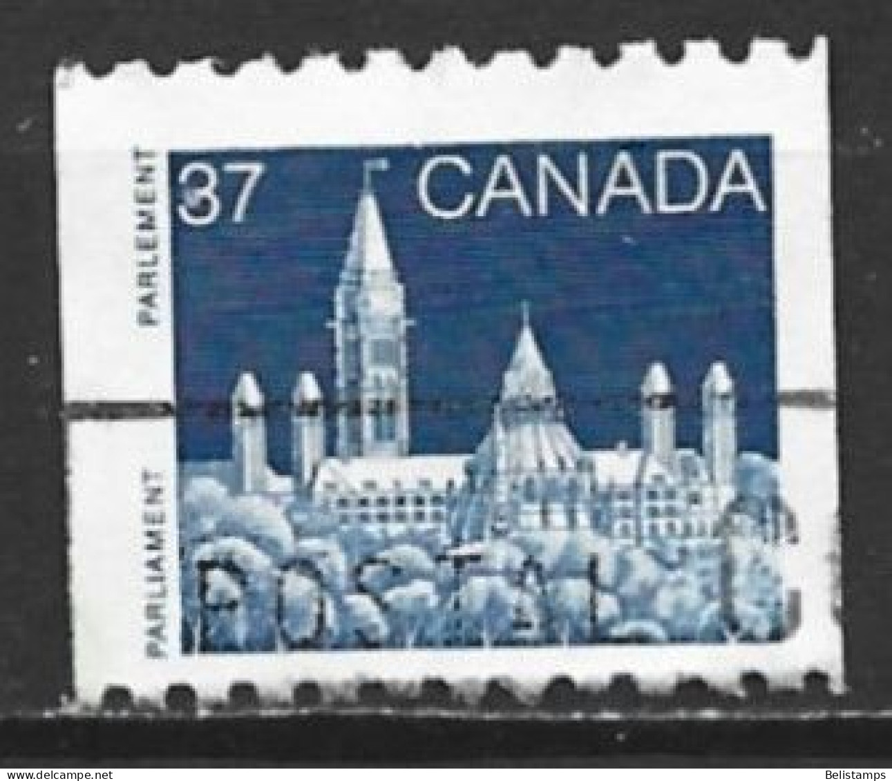 Canada 1988. Scott #1194 (U) Parliament, Library  *Complete Issue* - Coil Stamps