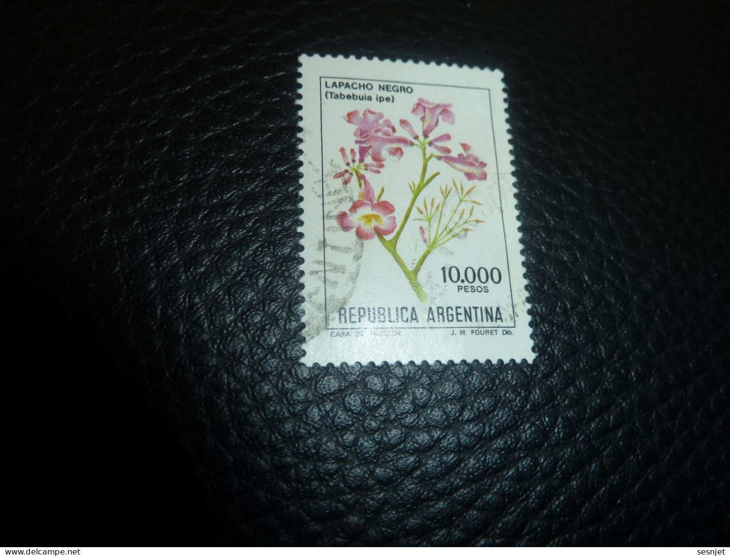 Républica Argentina - Lapacho Negro (Tabebuia Ipe) - 10.000 - Pesos - Yt 1293 - Multicolore - Oblitéré - Année 1982 - - Used Stamps