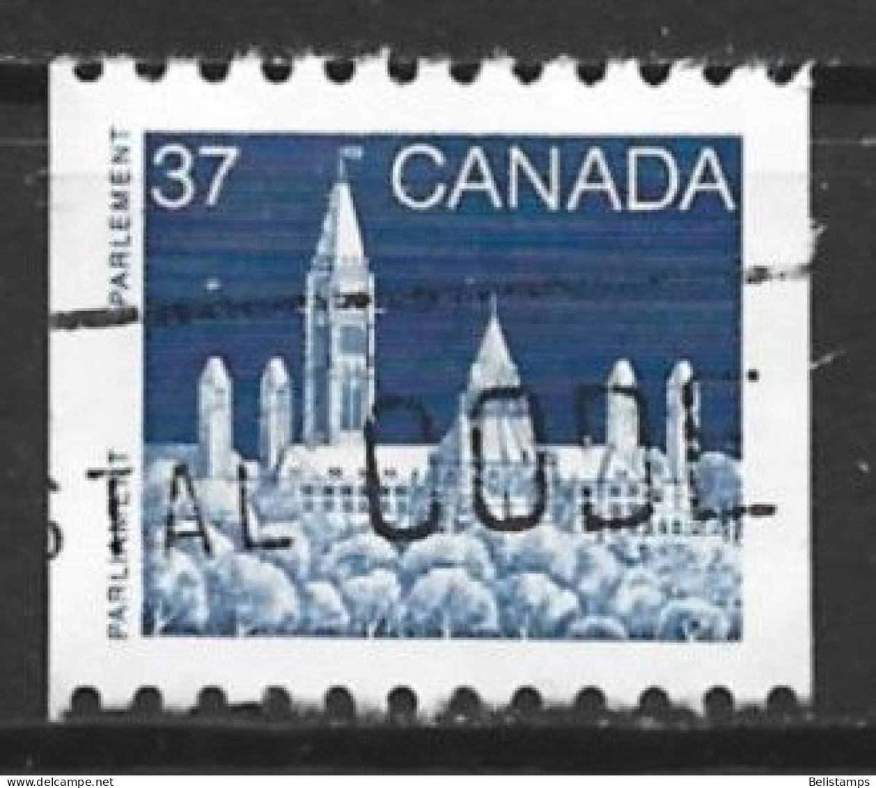 Canada 1988. Scott #1194 (U) Parliament, Library  *Complete Issue* - Coil Stamps