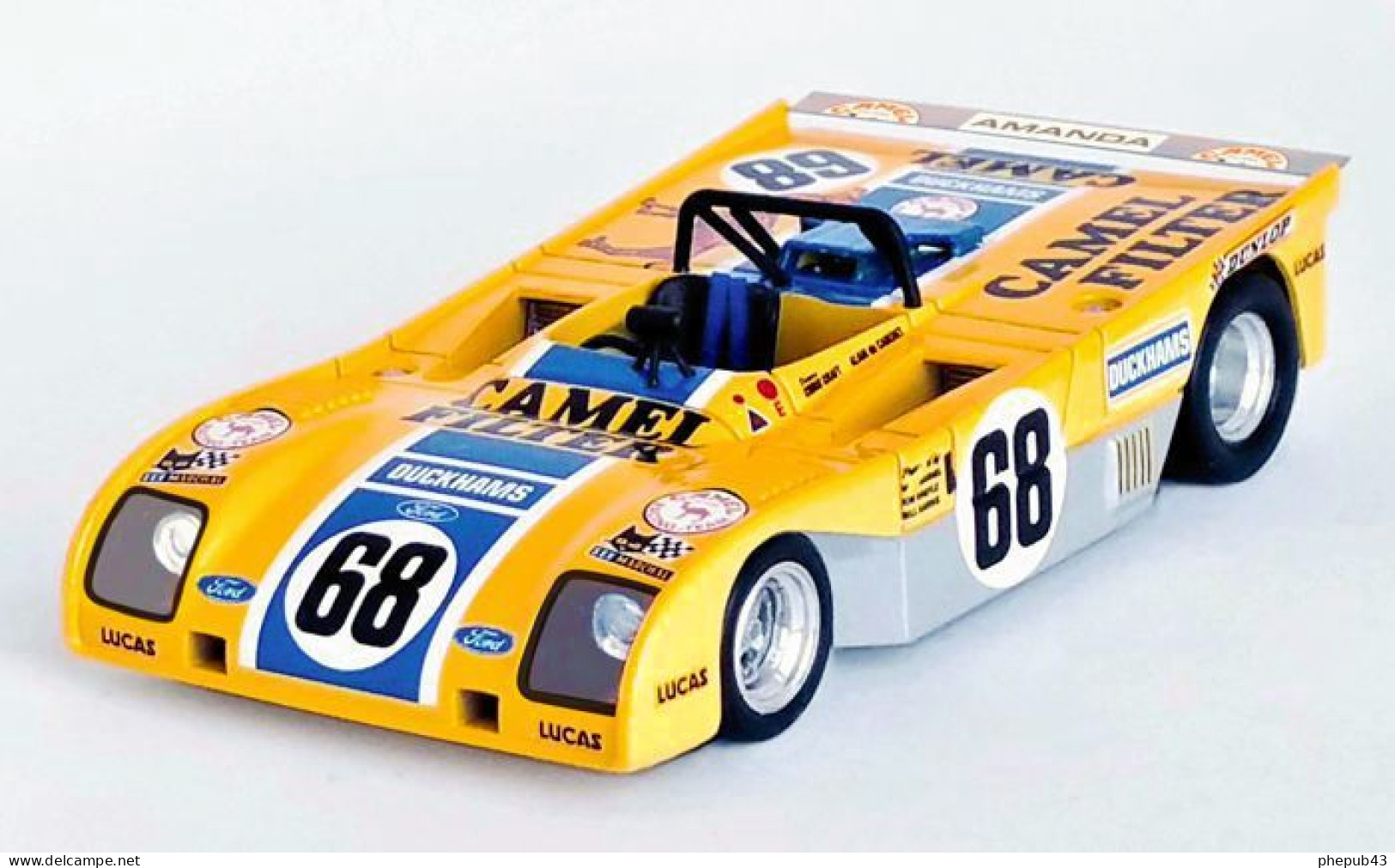 Duckhams LM - Camel - Alain De Cadenet/C. Craft - 24h Le Mans 1972 #68 - Troféu - Trofeu