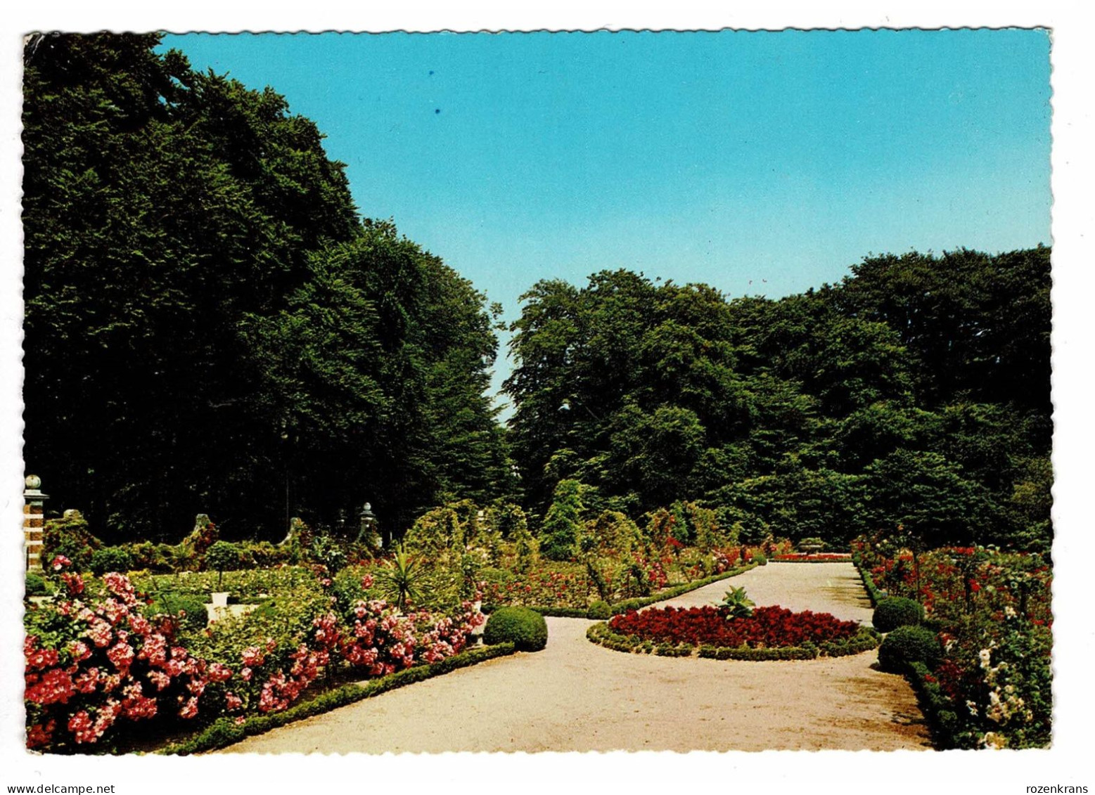 Brasschaat Park Gemeentepark Rozentuin 1969 Groot Formaat Grand Format - Brasschaat