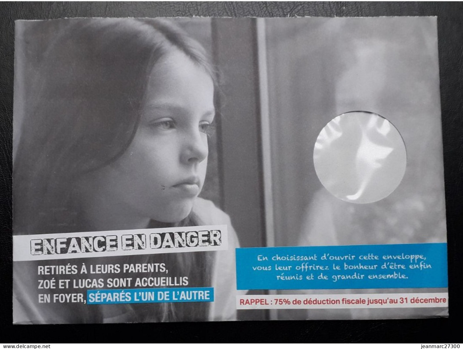 Destineo  SOS VILLAGES D'ENFANTS - Prêts-à-poster: Réponse