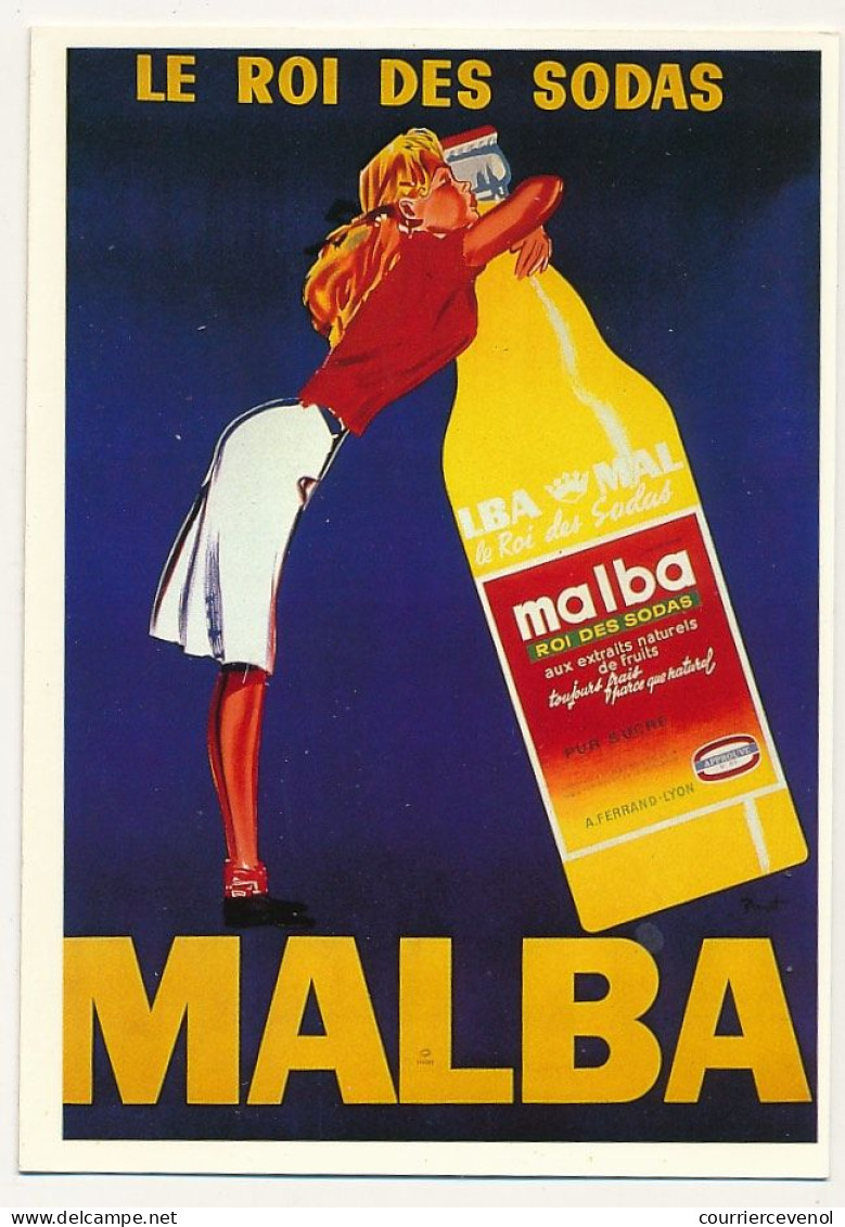 CPM - Le Roi Des Sodas MALBA - Reproduction D'Affiche De Raymond Brenot 1963 - Editions F. Nugeron - Werbepostkarten