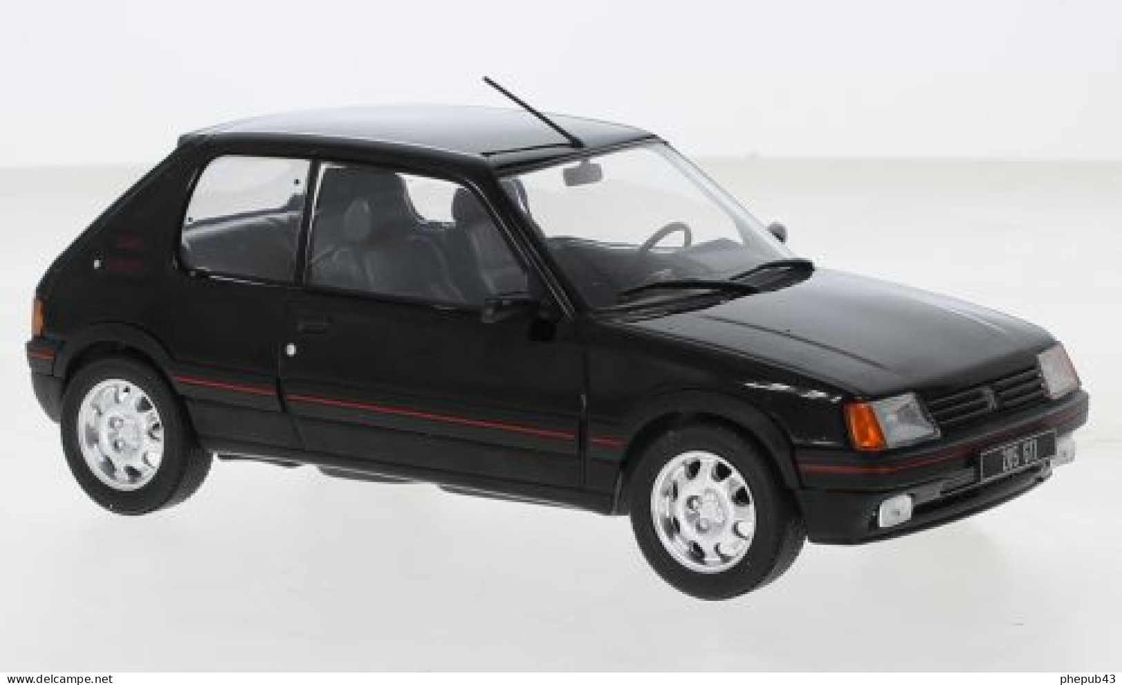 Peugeot 205 GTI - 1988 - Black - WhiteBox (1:24) - Other & Unclassified