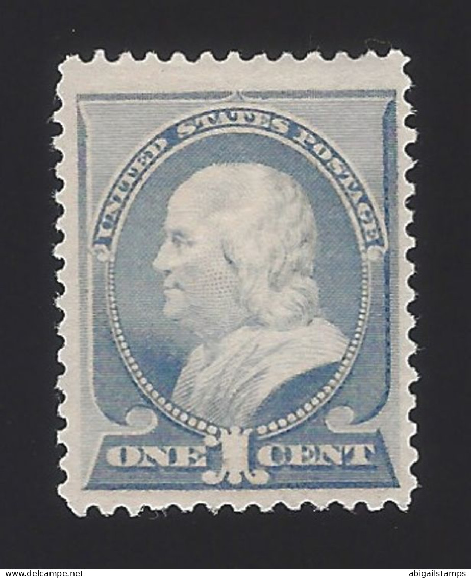 US #212 1888 Ultramarine Perf 12 Mint OG LH VF SCV $110 - Ongebruikt