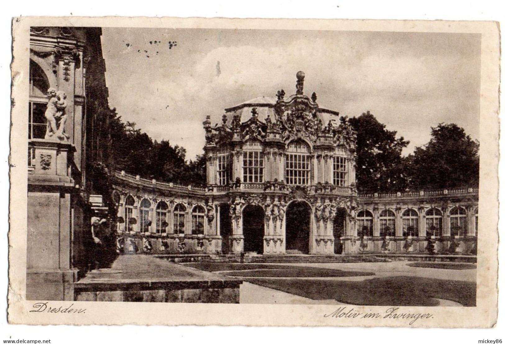 Allemagne -- DRESDEN--1932--Motiv Im Zwinger--Jubillaeumstagung......... - Dresden