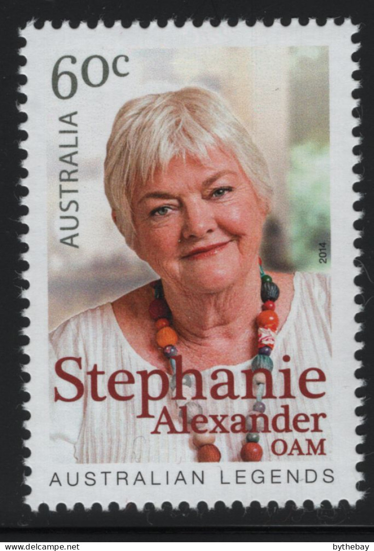 Australia 2014 MNH Sc 4036 60c Stephanie Alexander Culinary Legends - Mint Stamps